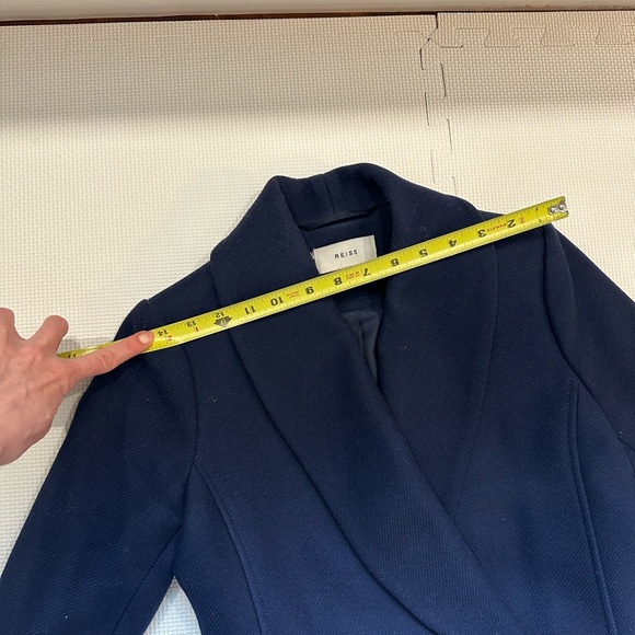 Reiss Malika Ink Navy Women's Blazer - Picture 6 of 7
